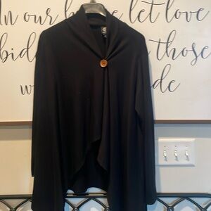 Black Bobeau cardigan top